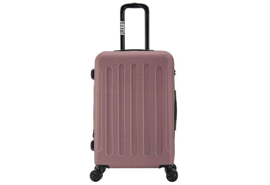 Flexot Hartschalen-Trolley F-3045 (Gr. M, L, XL) – Kofferset – ABS-Hartschale, 4 Rollen, Robuster und moderner Koffer mit vier 360° Rollen und Zahlenschloss