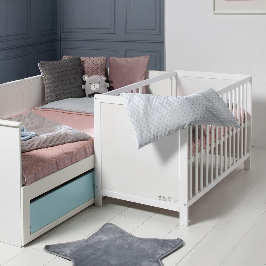 Roba Beistellbett, 60 x 120 cm mit Matratze Universal von roba