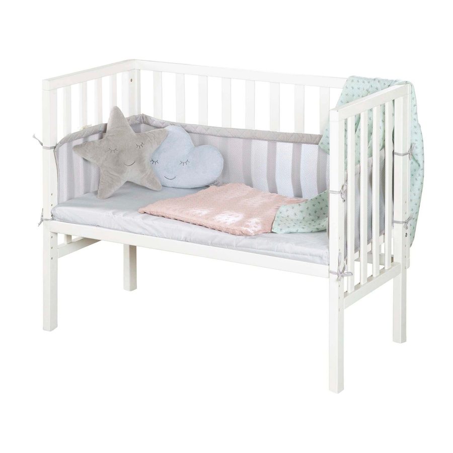 Roba Beistellbett 2in1 roba Style grau von roba