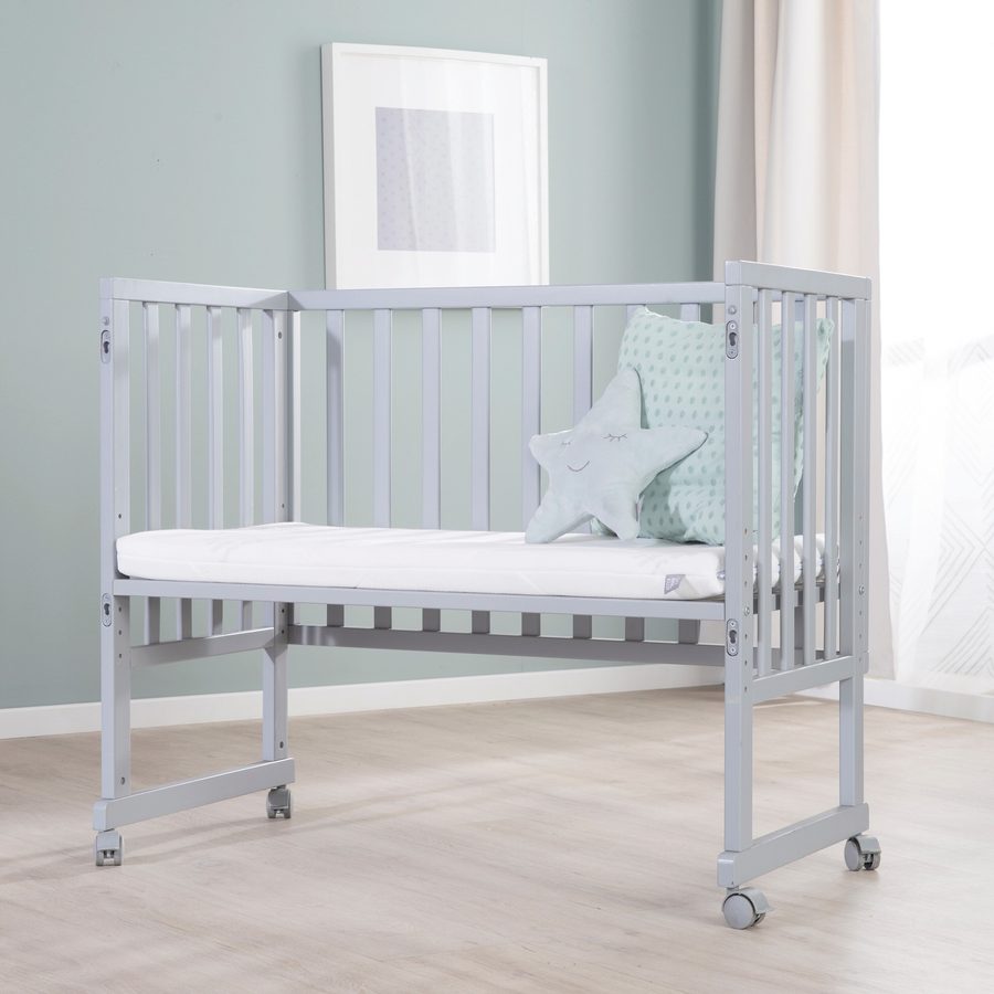 Roba Stuben- & Beistellbett 3in1 mit Barriere + Matratze von roba
