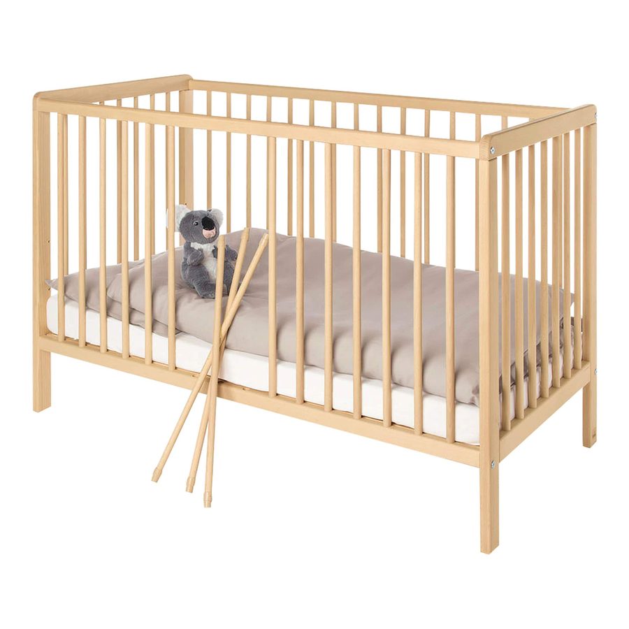 Pinolino Babybett Hanna 60x120 cm von Pinolino