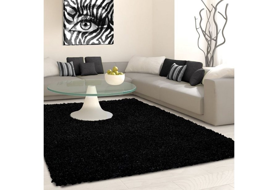 Ayyildiz Teppiche Hochflor-Teppich Life Shaggy 1500, auch als Läufer und in Rund erhältlich, rechteckig, Höhe: 30 mm, Langflor, uni, große Farb- und Größenauswahl. Wohnzimmer, alle Räume von Ayyildiz Teppiche