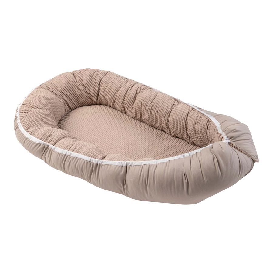 Ullenboom Kuschelnest Waffelpiqué uni 55x95 cm von Ullenboom