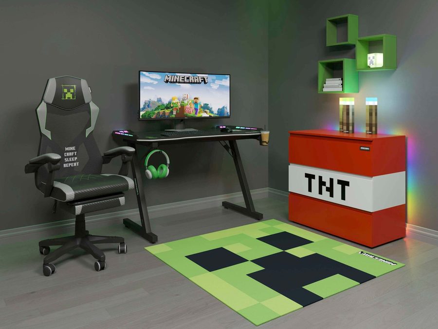 Roba Teppich Creeper Minecraft von roba