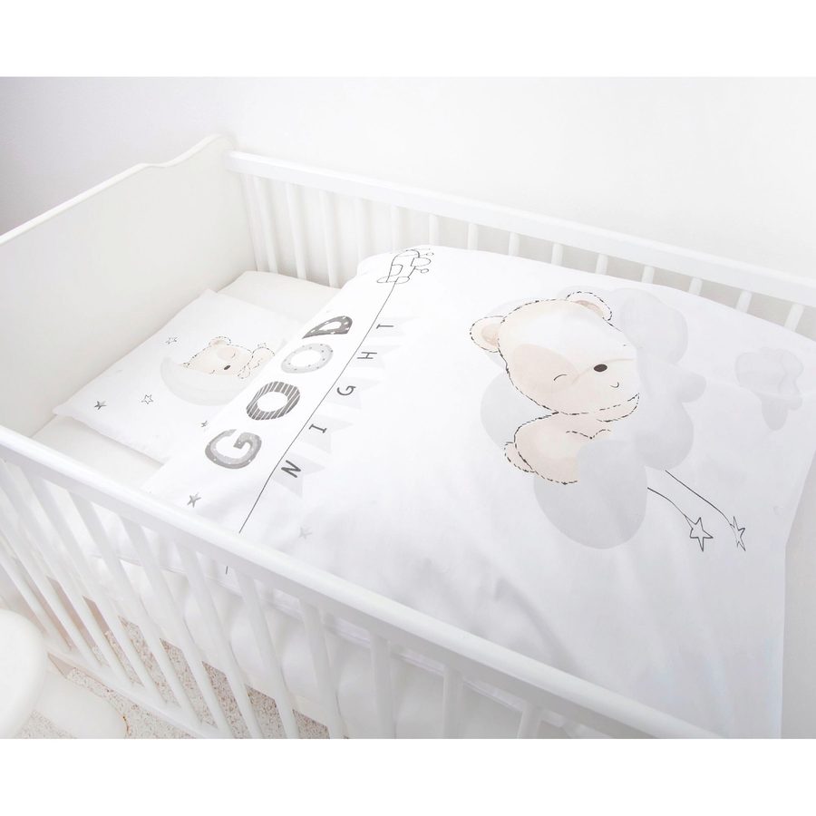 Baby Best Renforcé Wende-Bettwäsche 35x40 / 80x80 cm