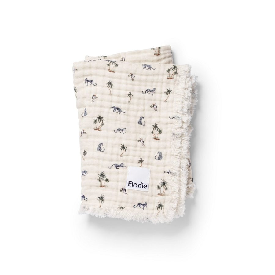 Elodie Soft Cotton Decke - Garden Leo's Resort von Elodie