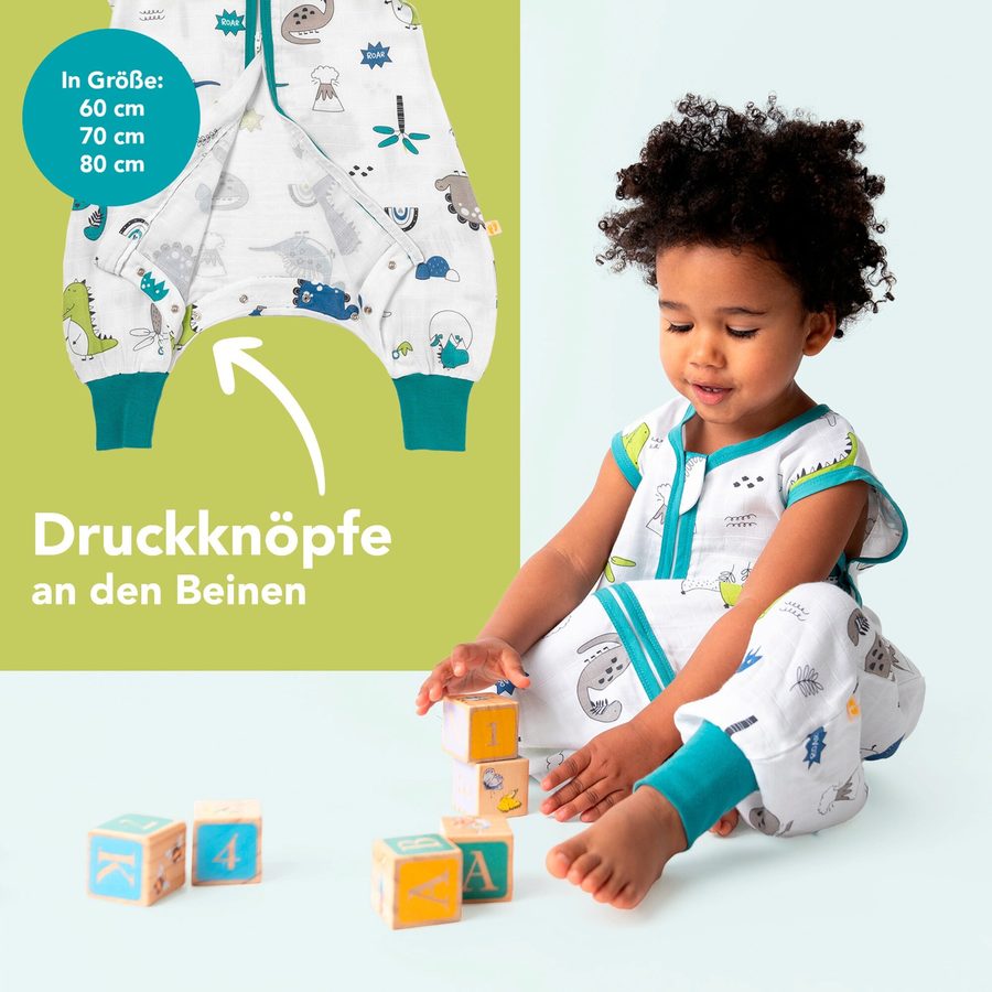 Schlummersack Schlafsack mit Füßen 0.5 Tog von schlummersack