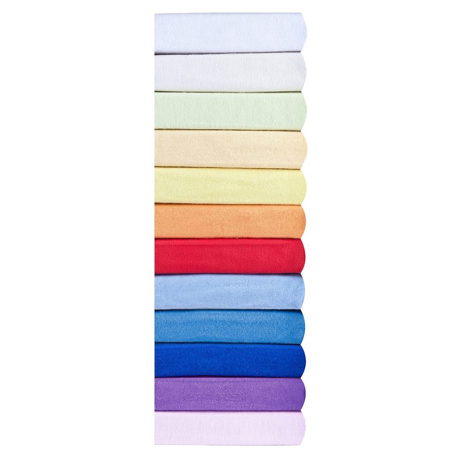 Bornino Home Feinbiber-Spannbetttuch 60x120 cm - 70x140 cm