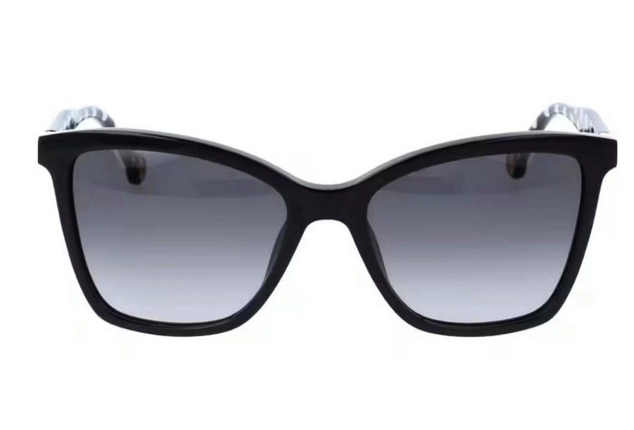 Carolina Herrera Sonnenbrille Damen Brille Retro Iconic Polka-Dot SHE888 0700 Leichte Verlaufstönung – ideal für Freizeit & Alltag
