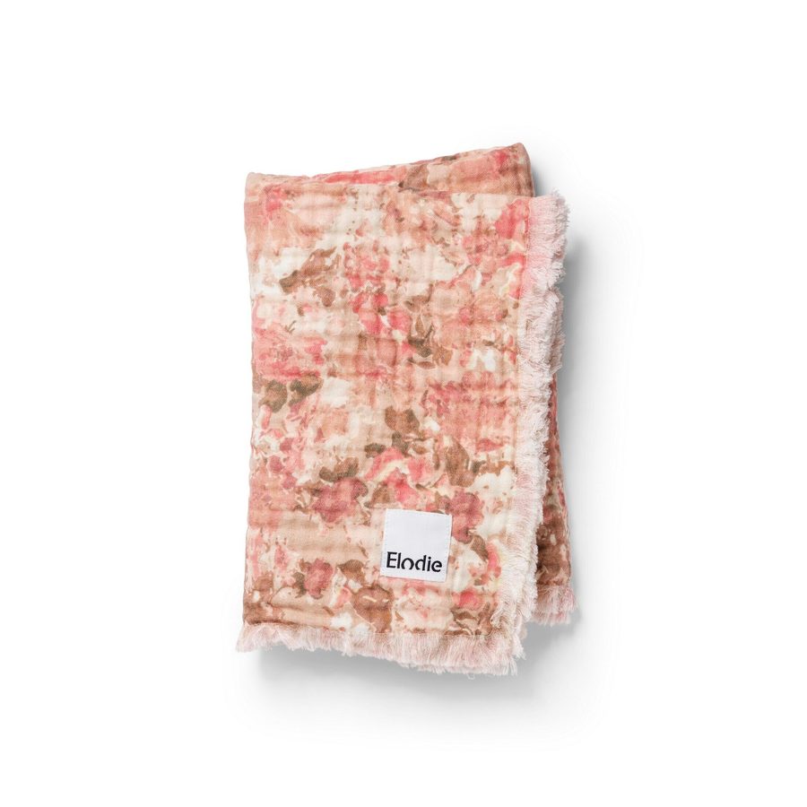 Elodie Soft Cotton Decke - River Rose von Elodie