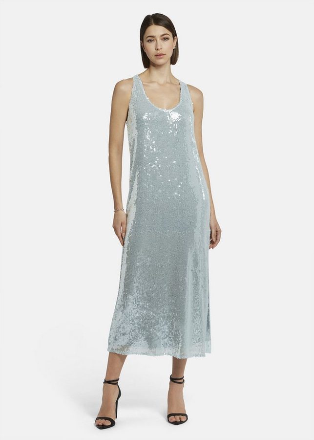 Nicowa Abendkleid GIOWIA (1-tlg) Gerade fallendes Paillettenkleid