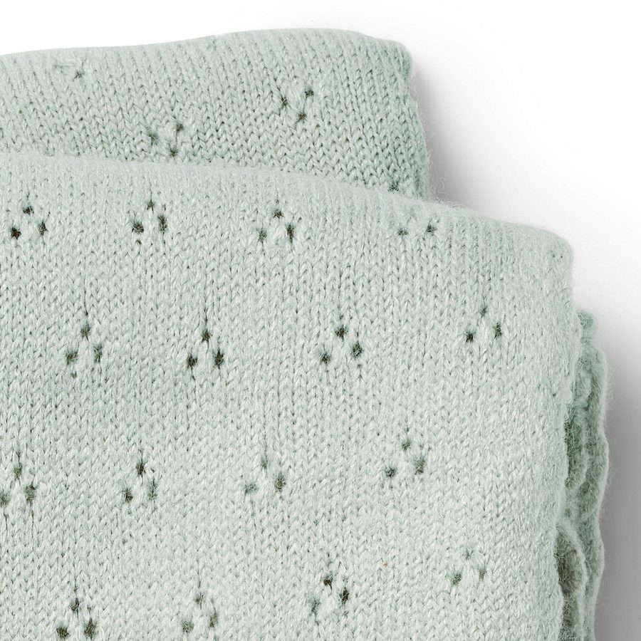 Elodie Pointelle Decke - Mineral Green von Elodie