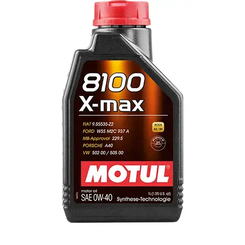 Motul 8100 X-MAX 0W-40 1 Liter