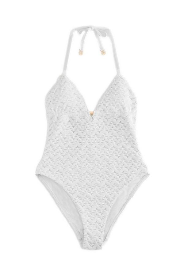 B by Ted Baker Badeanzug B By Ted Baker bauchformender Dekolleté-Badeanzug (1-St)