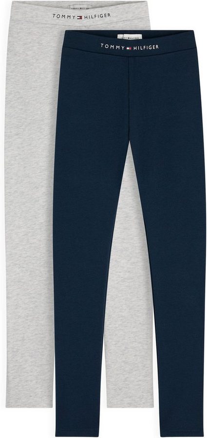Tommy Hilfiger Leggings 2 PACK LEGGINGS (Set, 2-tlg) Kinder bis 16 Jahre, regular fit