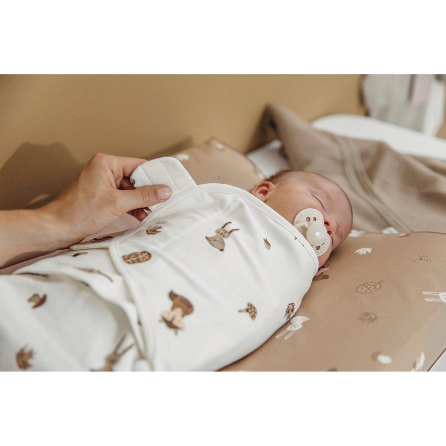 Meyco Baby 2er-Pack Pucktuch SwaddleMeyco 1.0 TOG Größe S/M von Meyco Baby