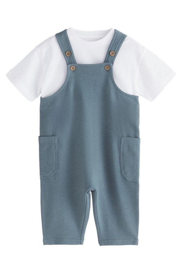 Next Shirt & Hose Latzhose und T-Shirt im Set (2-tlg)