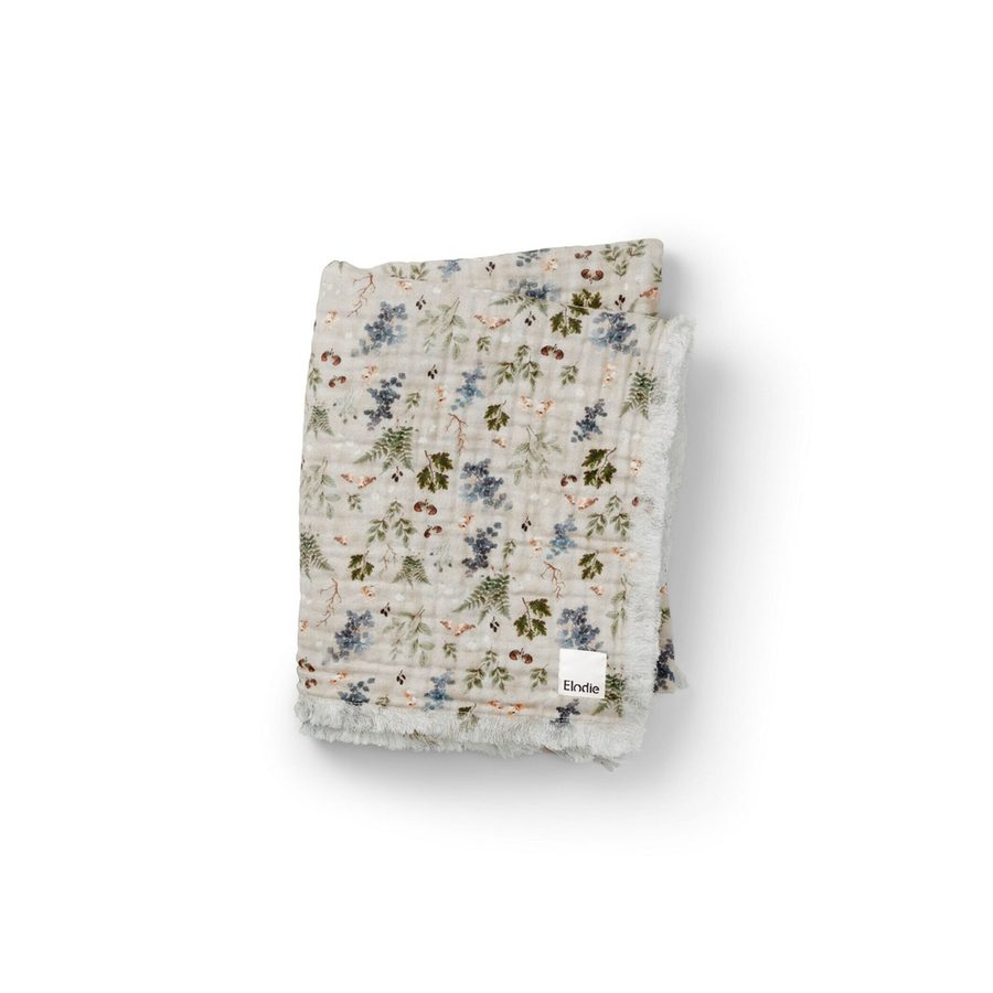 Elodie Soft Cotton Decke - Fairytale Forest