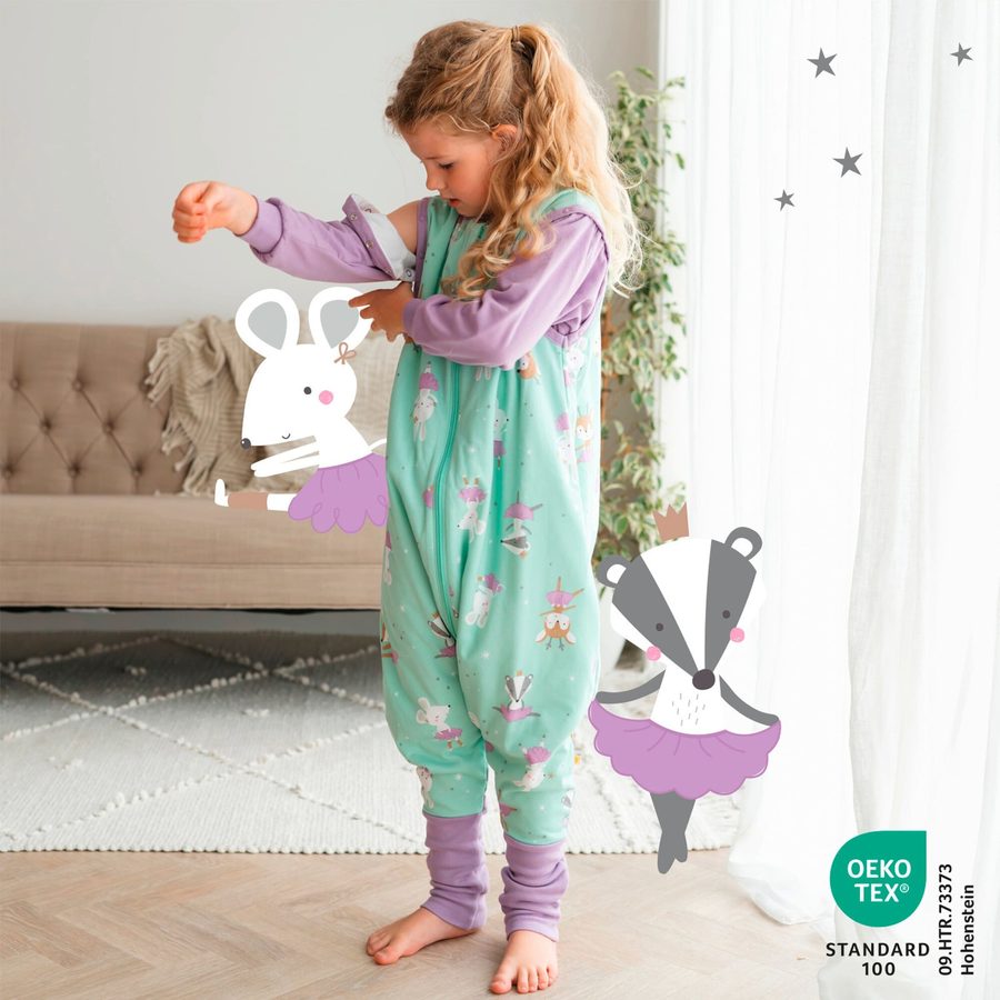 Schlummersack Schlafsack mit Füßen 2.5 Tog