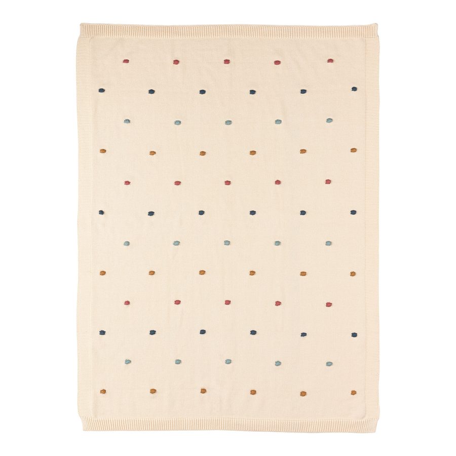 Bornino Home Babydecke Dots 80x100 cm von BORNINO HOME