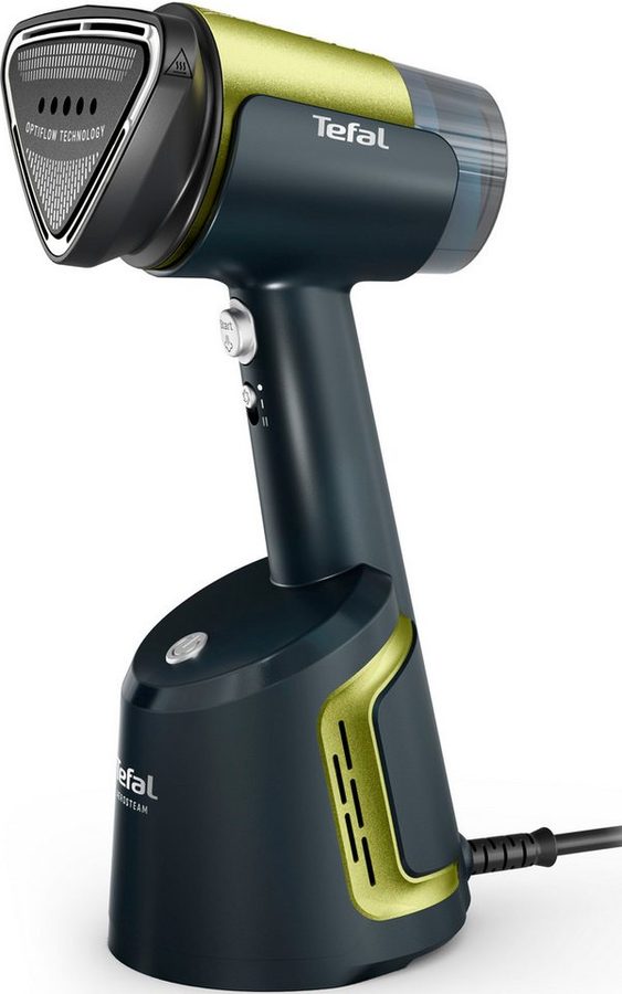 Tefal Dampfbürste AeroSteam, kombiniert Dampf, einen beheizten Kopf und Ansaugung, 1400 W, Dampfglätter mit 3 Nutzungsmodi, 100 ml abnehmbarer Wassertank, DT9810