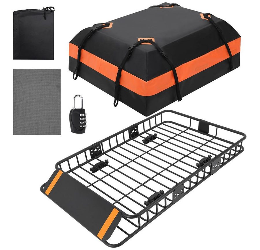 GarveeMore Dachträger Dach Rack Cargo Korb Wasserdichte Ladetasche Universal Rack Carrier