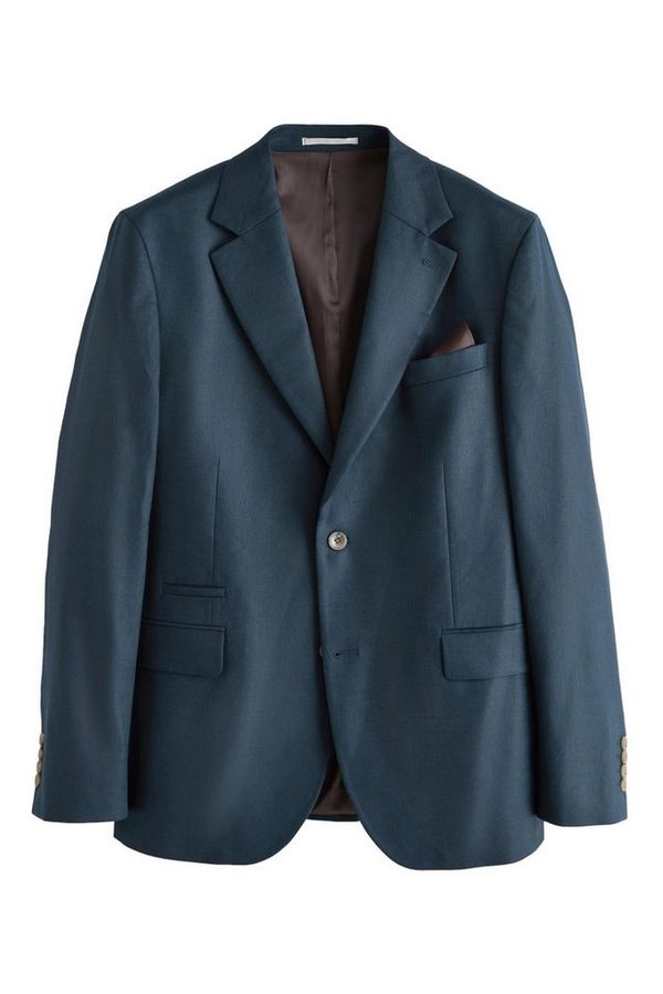 Next Jackenblazer N. Premium Slim Fit Sakko, Leinen/Lyocell/Stretch (1-tlg)