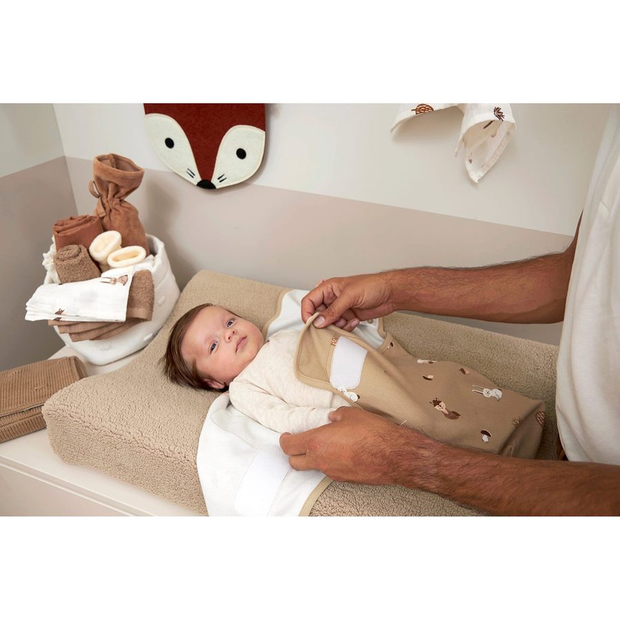 Meyco Baby Pucktuch SwaddleMeyco 1.0 TOG Größe S/M