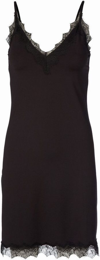 rosemunde Unterkleid Billie Strap Dress mit Spitze, V-Ausschnitt, verstellbare Träger, elegant, Polyestermix
