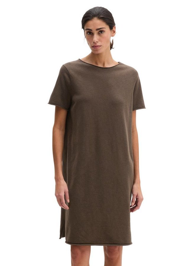 Marc O'Polo Strickkleid aus Organic Cotton-Leinen-Mix