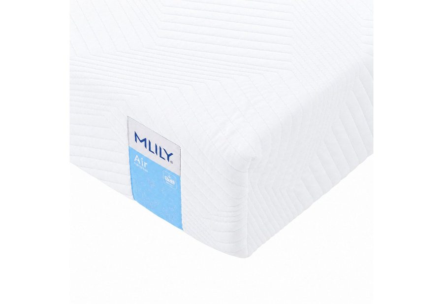 Komfortschaummatratze MLILY Air Schaummatratze H3, 7-Zonen, 18 cm, MLILY, 18 cm hoch, CoolFlex Schaum, AirCell-Struktur und atmungsaktiver Bezug von MLILY