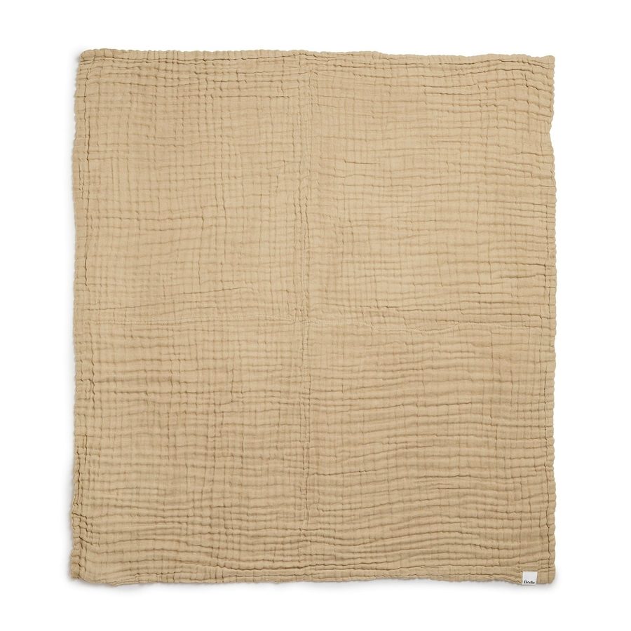 Elodie Crinkled Blanket - Pure Khaki