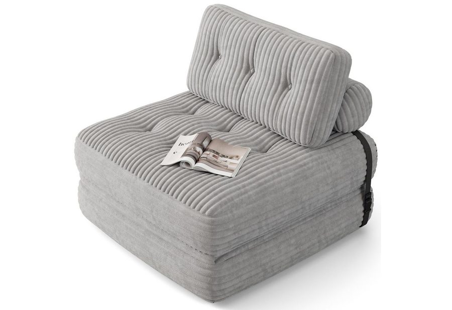 Bealife 1,5-Sitzer Klappbares Sofa, Relaxsessel Indoor-Lazy
