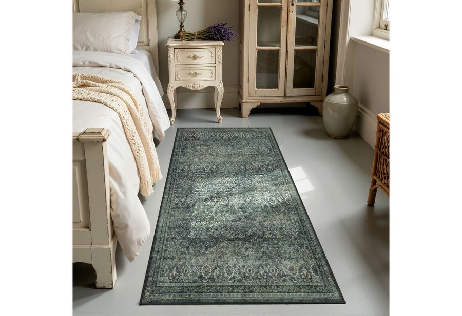 Carpettex Designteppich Vintage Orientalisch Design, Läufer, Höhe: 3 mm, Polyester von Carpettex