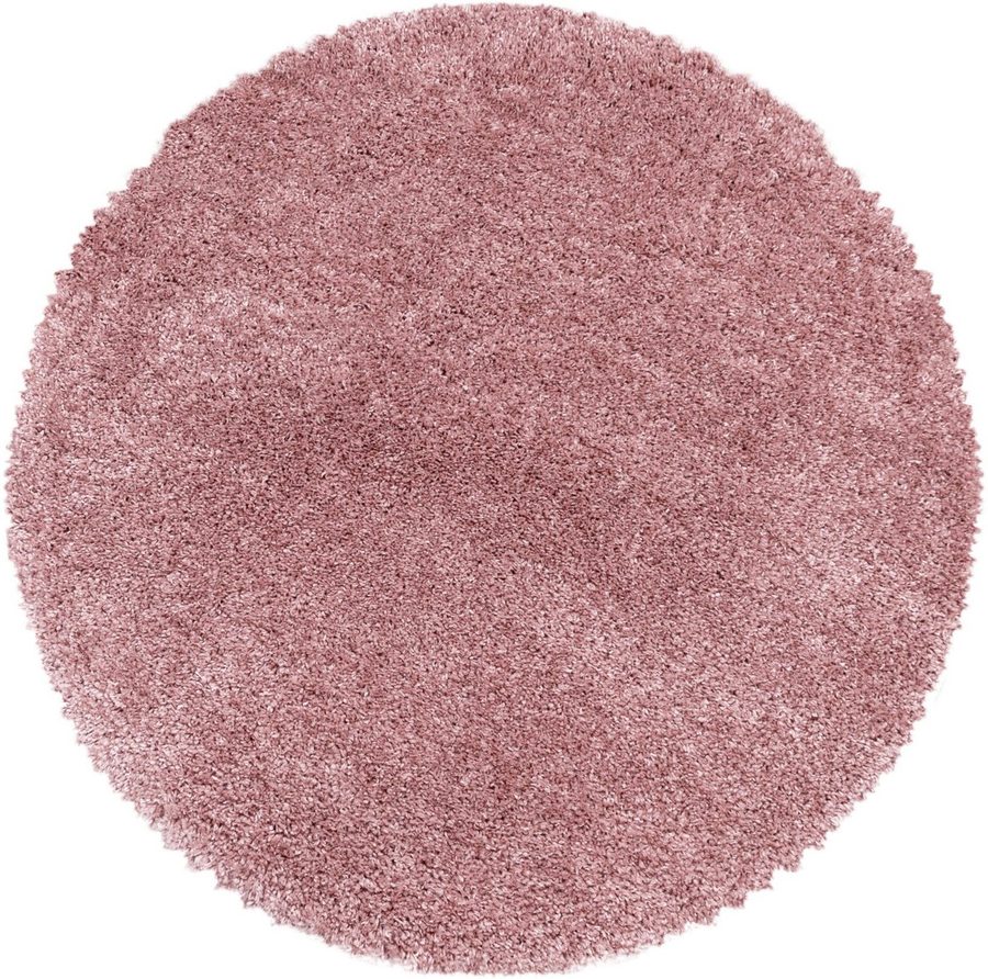 Ayyildiz Teppiche Hochflor-Teppich FLUFFY 3500, auch als Läufer und in Rund, rund, Höhe: 50 mm, Langflor, Shaggy, uni, robust, Wohnzimmer von Ayyildiz Teppiche