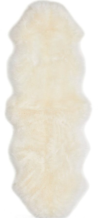 LUXOR living Fellteppich Schaffell Namika, fellförmig, Höhe: 50 mm, echtes Lammfell, weich & flauschig, große Farbauswahl, in 2 Größen von LUXOR living