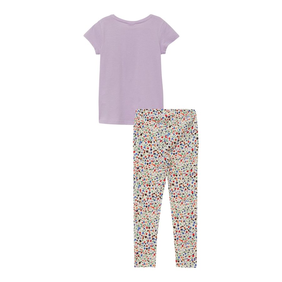 S.Oliver 2-tlg. Set T-Shirt und Leggings Blumen von s.Oliver