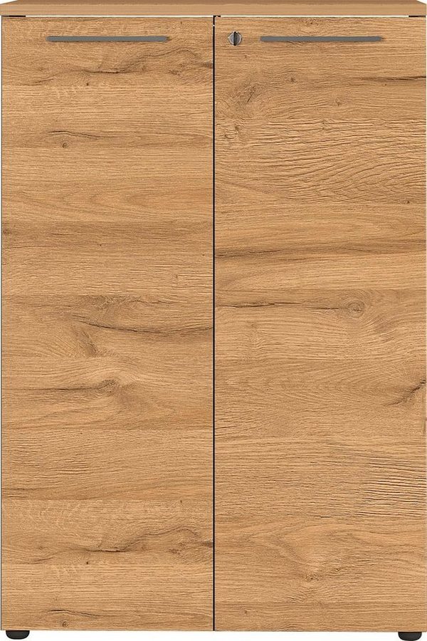 GERMANIA Aktenschrank Agenda 80 x 120 x 40 cm, verstellbare Böden, Soft Close, Made in Germany von Germania