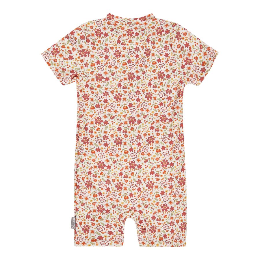 Sterntaler Schwimmanzug mit UV-Schutz kurz Blumen von Sterntaler