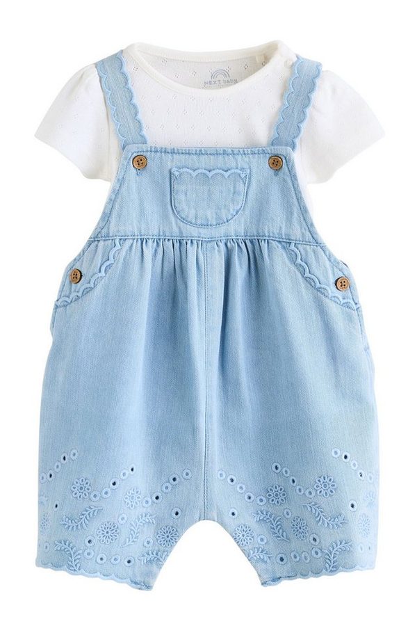 Next Body & Hose 2-teiliges Baby-Set mit Latzhose and Bodysuit (2-tlg)