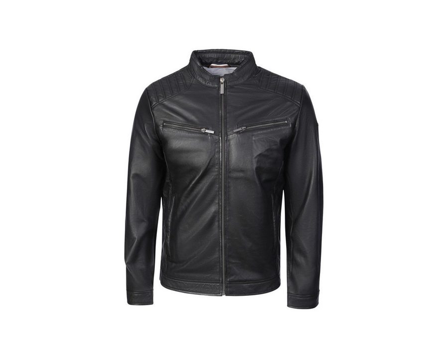 bugatti Lederjacke Rotterdam Herren Bomberjacke, Freizeitjacke, Blazer, Pufferjacke, Übergangsjacke