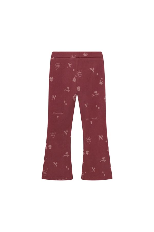 Noppies Kids Leggings flared all over print von NOPPIES KIDS