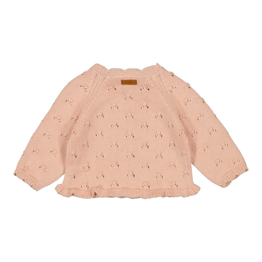 Feetje Strickjacke Rüschen
