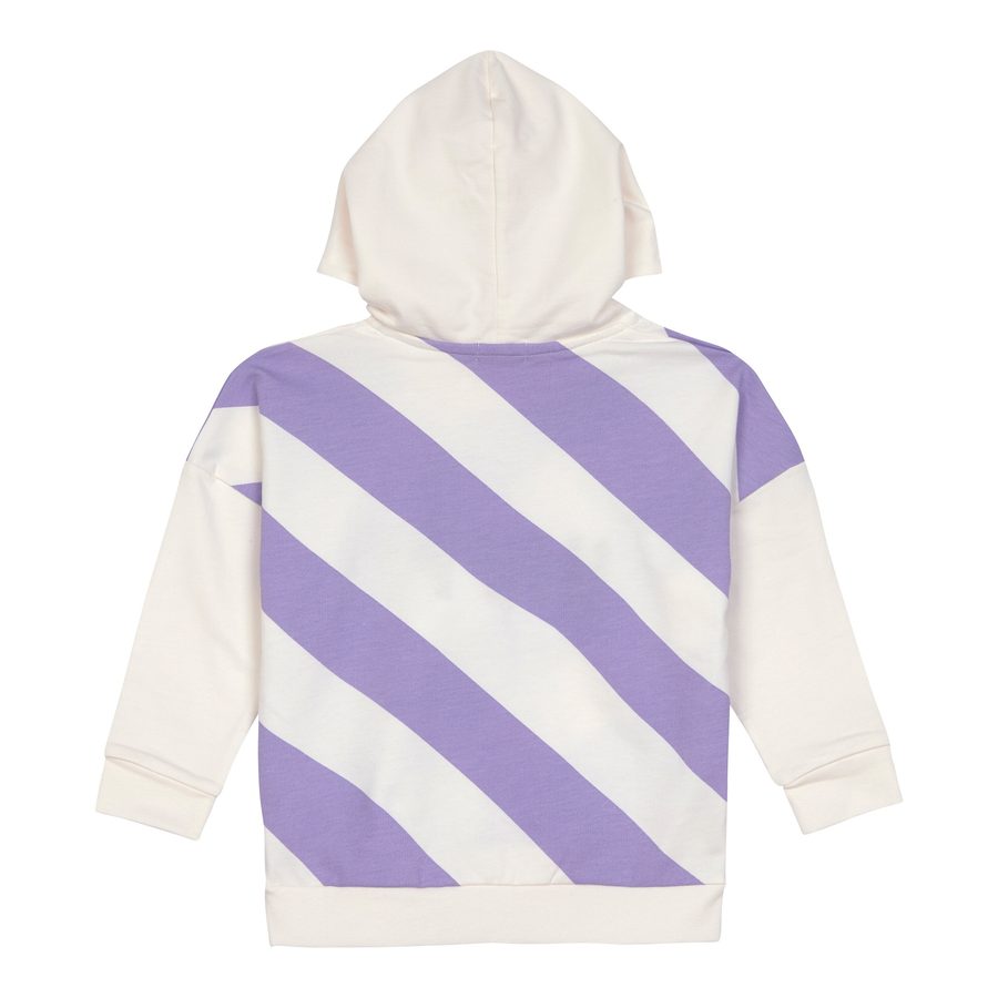 Lässig Sweatshirt mit Kapuze Streifen Happy Little Gang