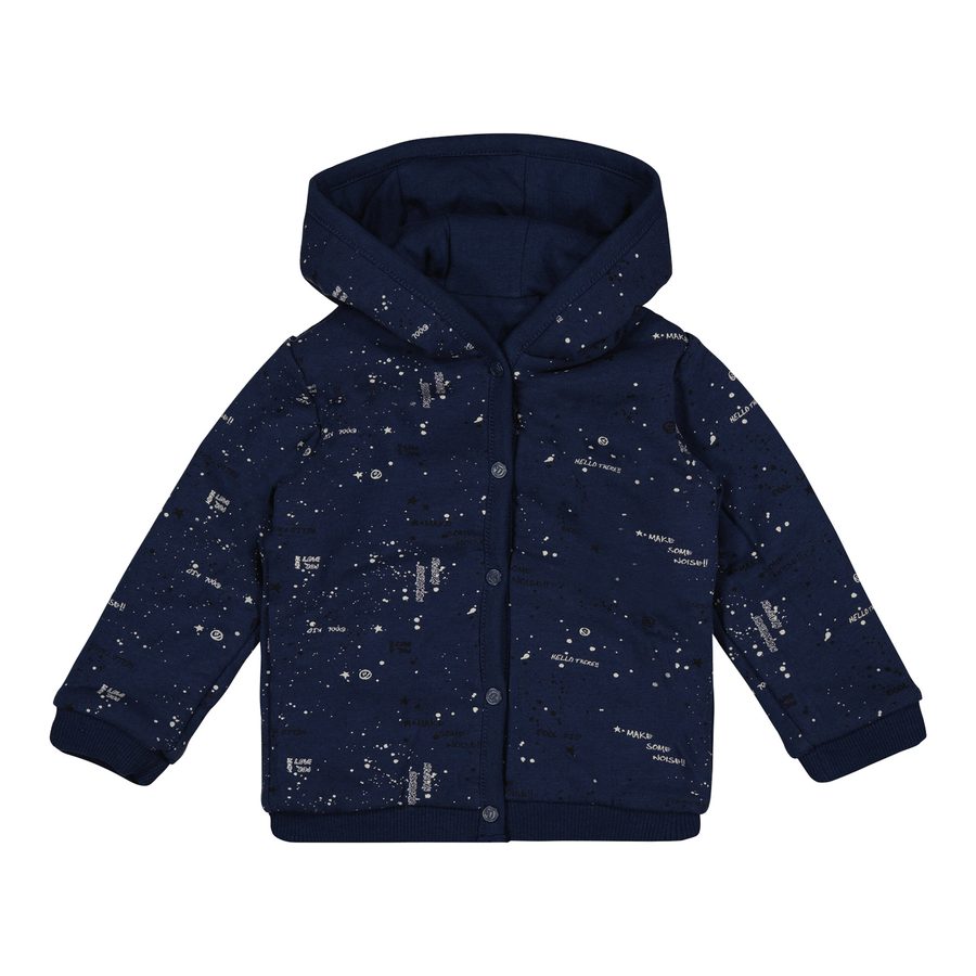 Vingino Wende-Sweatjacke mit Kapuze Kleckse