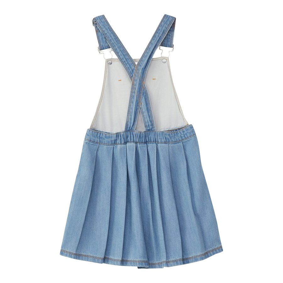 S.Oliver Jeans-Latzkleid Herz