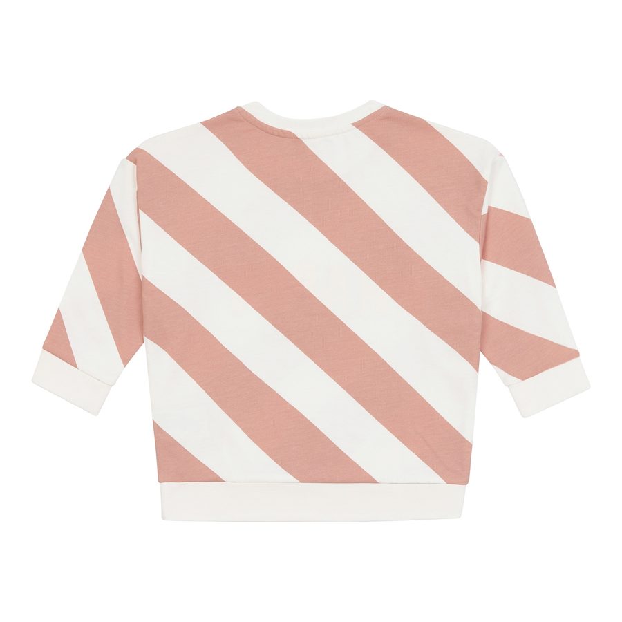 Lässig Sweatshirt Streifen Happy Little Gang