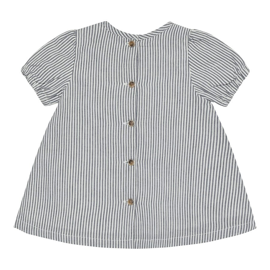 Huttelihut Kleid kurzarm Ringel