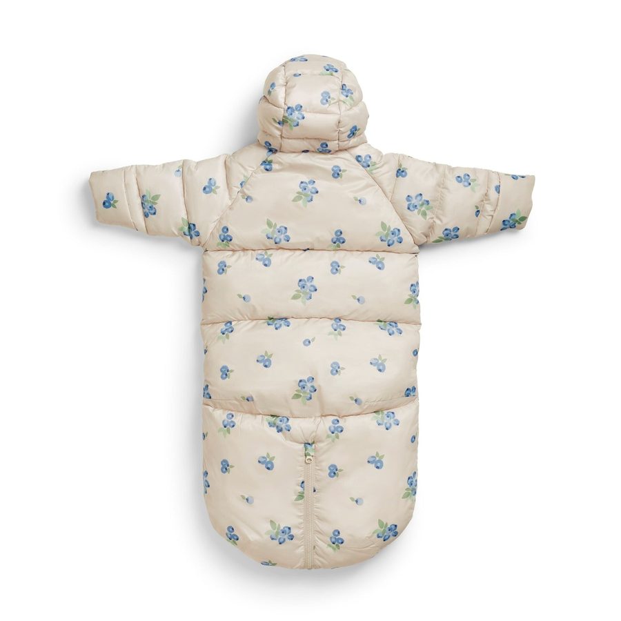 Elodie Baby Overall - Blueberry Bliss - 6-12 Monate