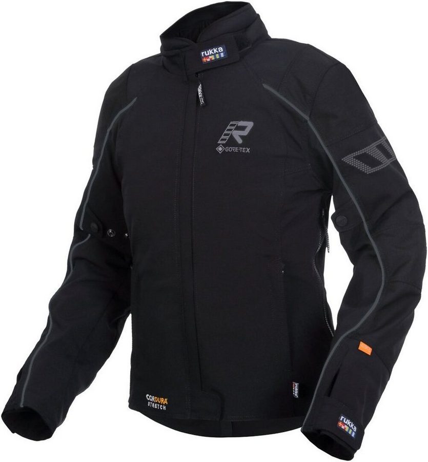 Rukka Motorradjacke Comforina GTX Damen Motorrad Textiljacke Rückenprotektor enthalten,herausnehmbares Innenfutter,wasserdicht
